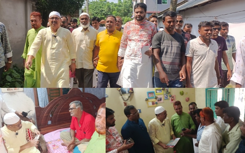 শার্শার উলাশী ইউনিয়নে বিভিন্ন ধর্মীয় সম্প্রদায়ের সঙ্গে মতবিনিময় ও তারেক রহমানের ৩১ দফা বাস্তবায়নে লিফলেট বিতরণ