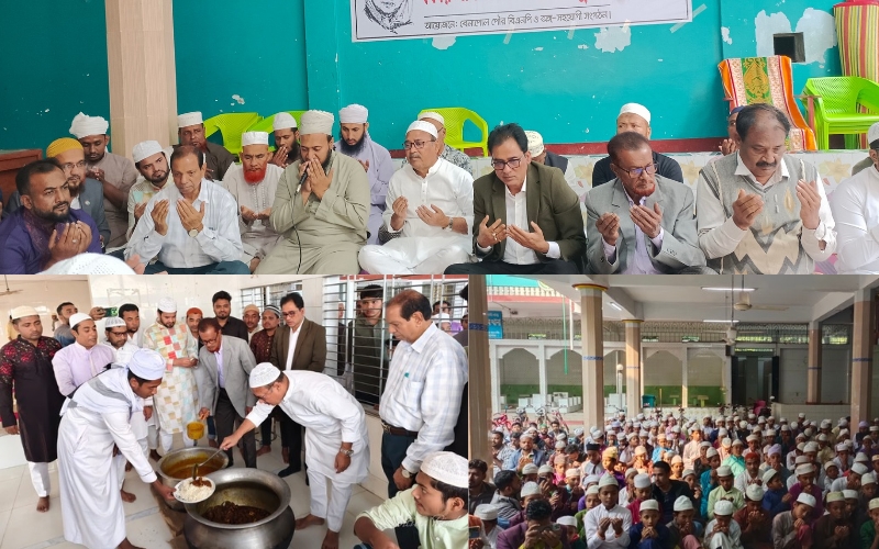 বেগম খালেদা জিয়ার সুস্থতা কামনায় বেনাপোলে পাঁচ খতম কোরআন ও দোয়া মাহফিল অনুষ্ঠিত