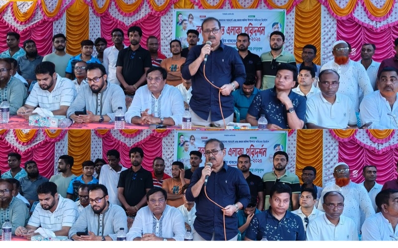 শার্শার পুটখালীতে বন্যা কবলিত এলাকা পরিদর্শন করলেন বিএনপি নেতৃবৃন্দ