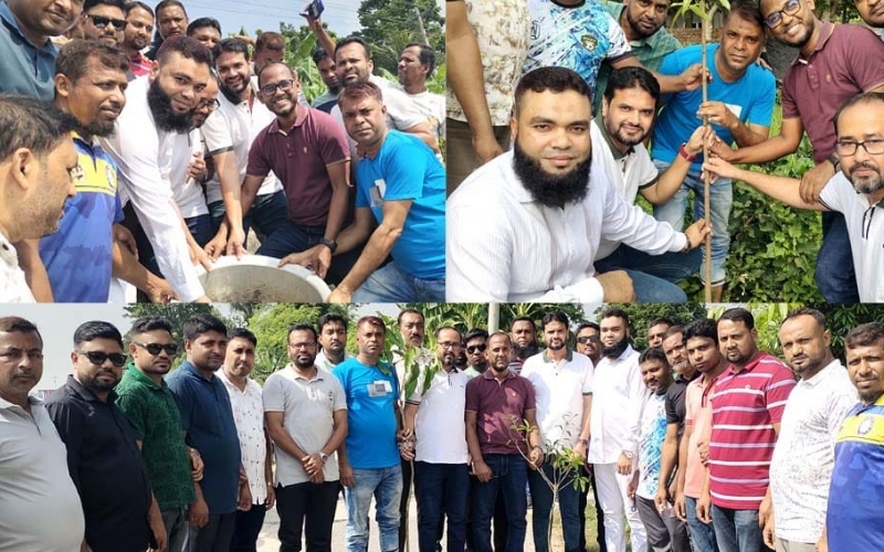 বাংলাদেশ জাতীয়তাবাদী যুবদলের ৪৭তম প্রতিষ্ঠাবার্ষিকীতে বেনাপোলে বৃক্ষরোপণ ও মাছের পোনা অবমুক্ত