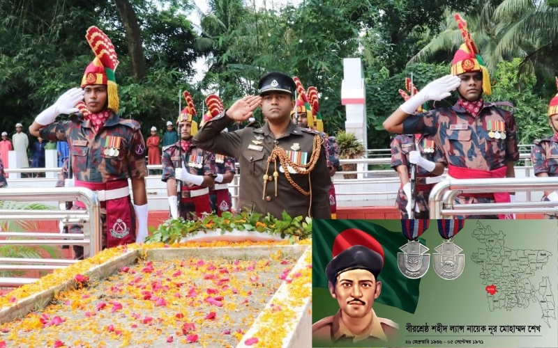 শার্শায় সমাধিস্থ বীরশ্রেষ্ঠ নূর মোহাম্মদ শেখের ৫৪তম শাহাদাতবার্ষিকী আজ